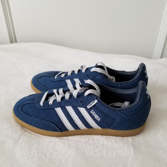 adidas samba blue gum sole